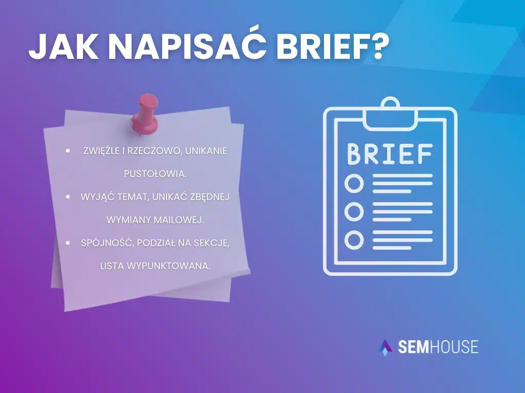 Jak napisać brief?