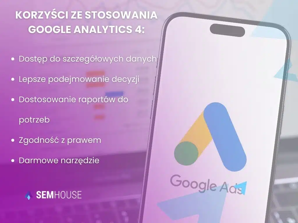 Korzyści ze stosowania Google Analytics 4