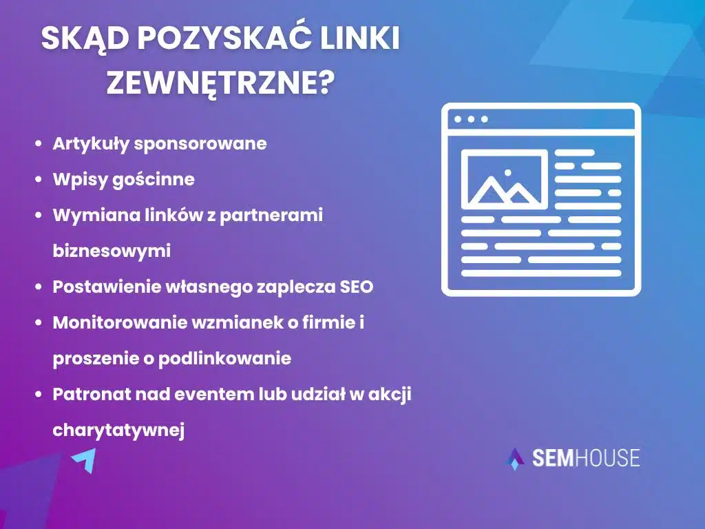 Skąd pozyskać linki zewnętrzne?