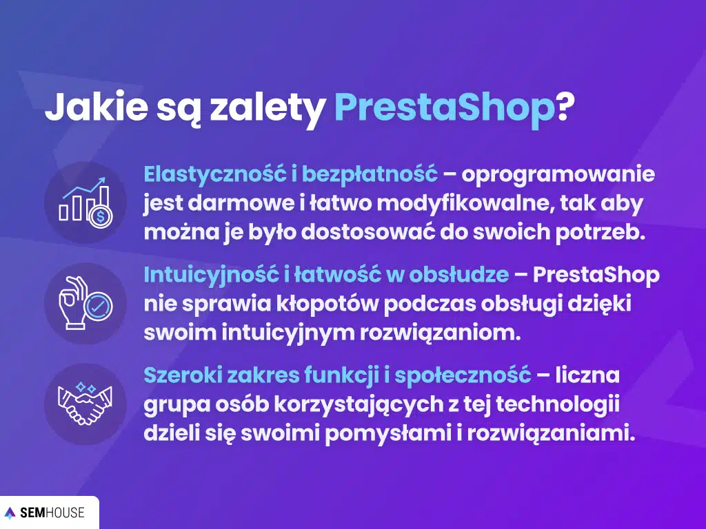 Jakie są zalety PrestaShop?