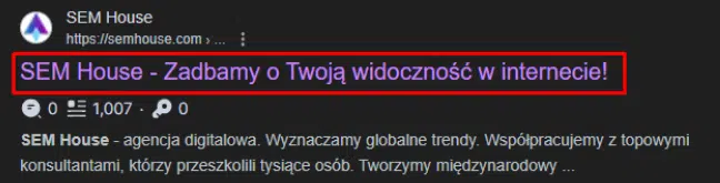 Przykładowy Meta Title