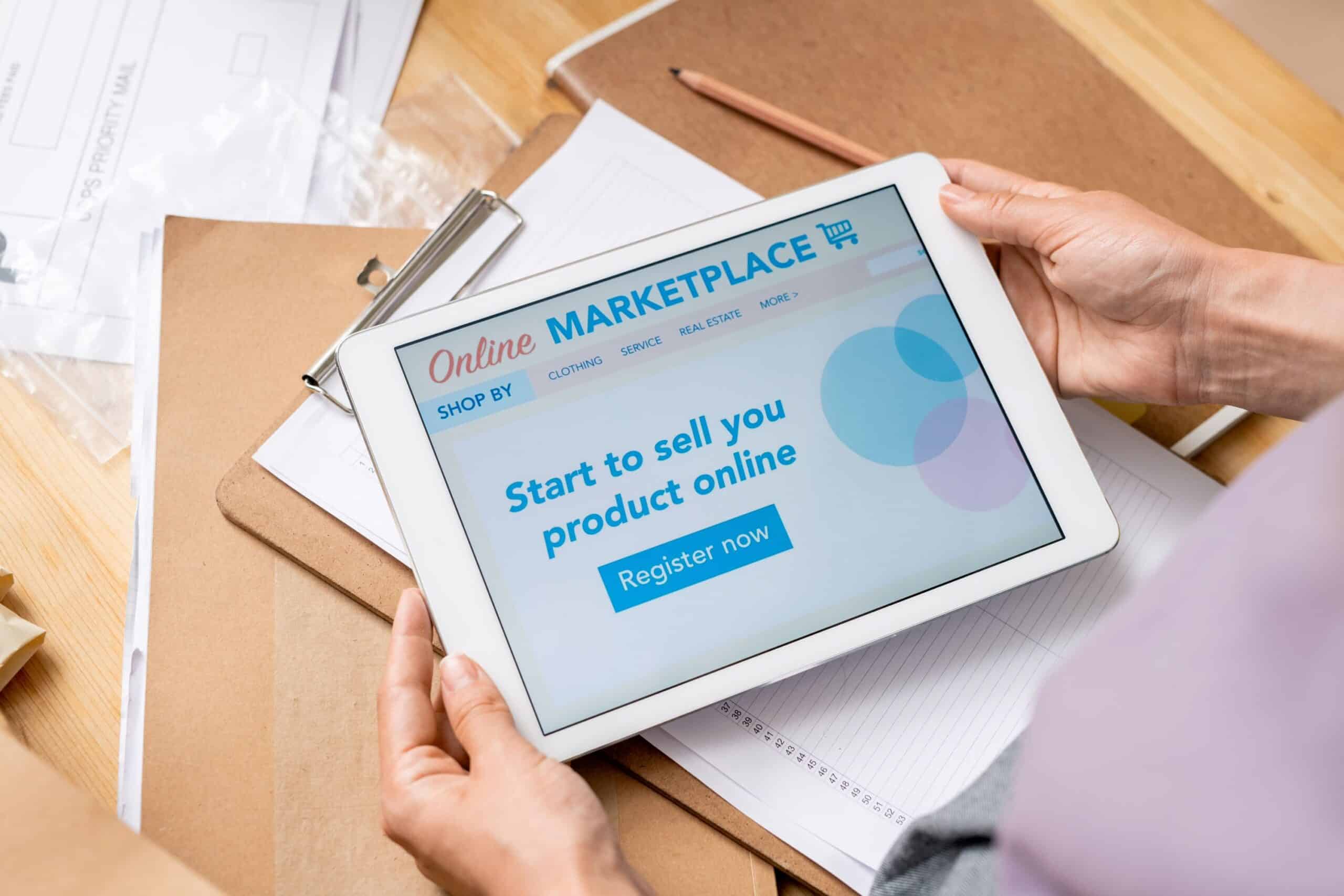 online marketplace webside