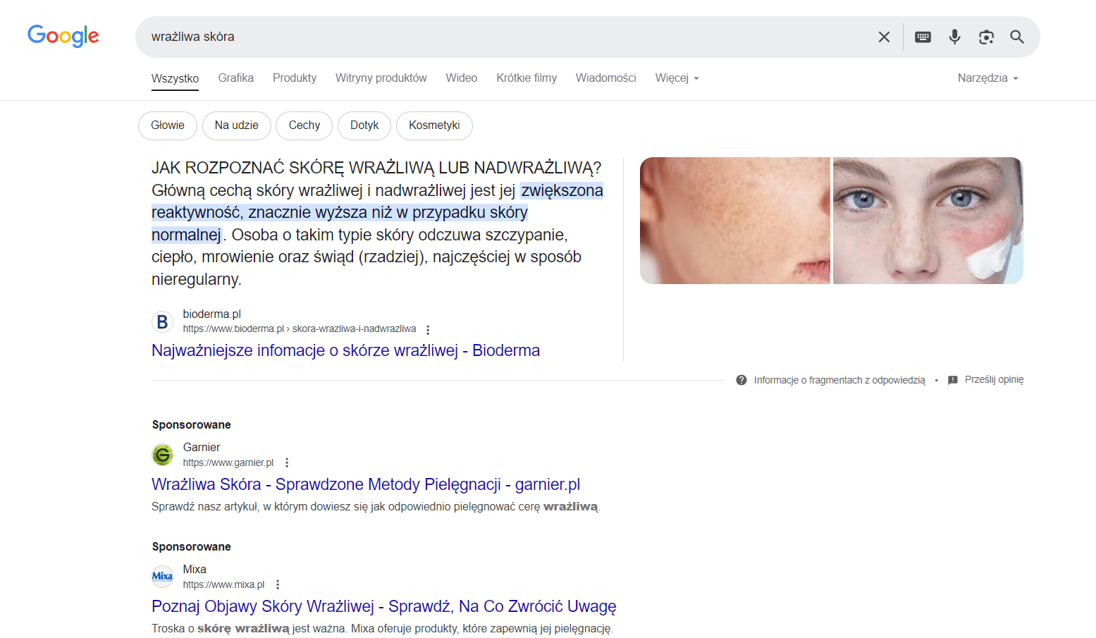 Przykład digital marketingu - pozycjonowanie i paid search