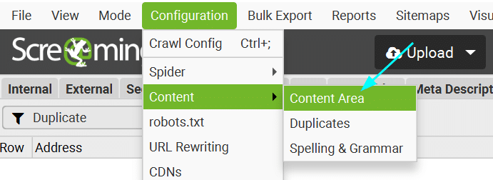 Jak wykryć duplicate content przy użyciu Screaming Frog?