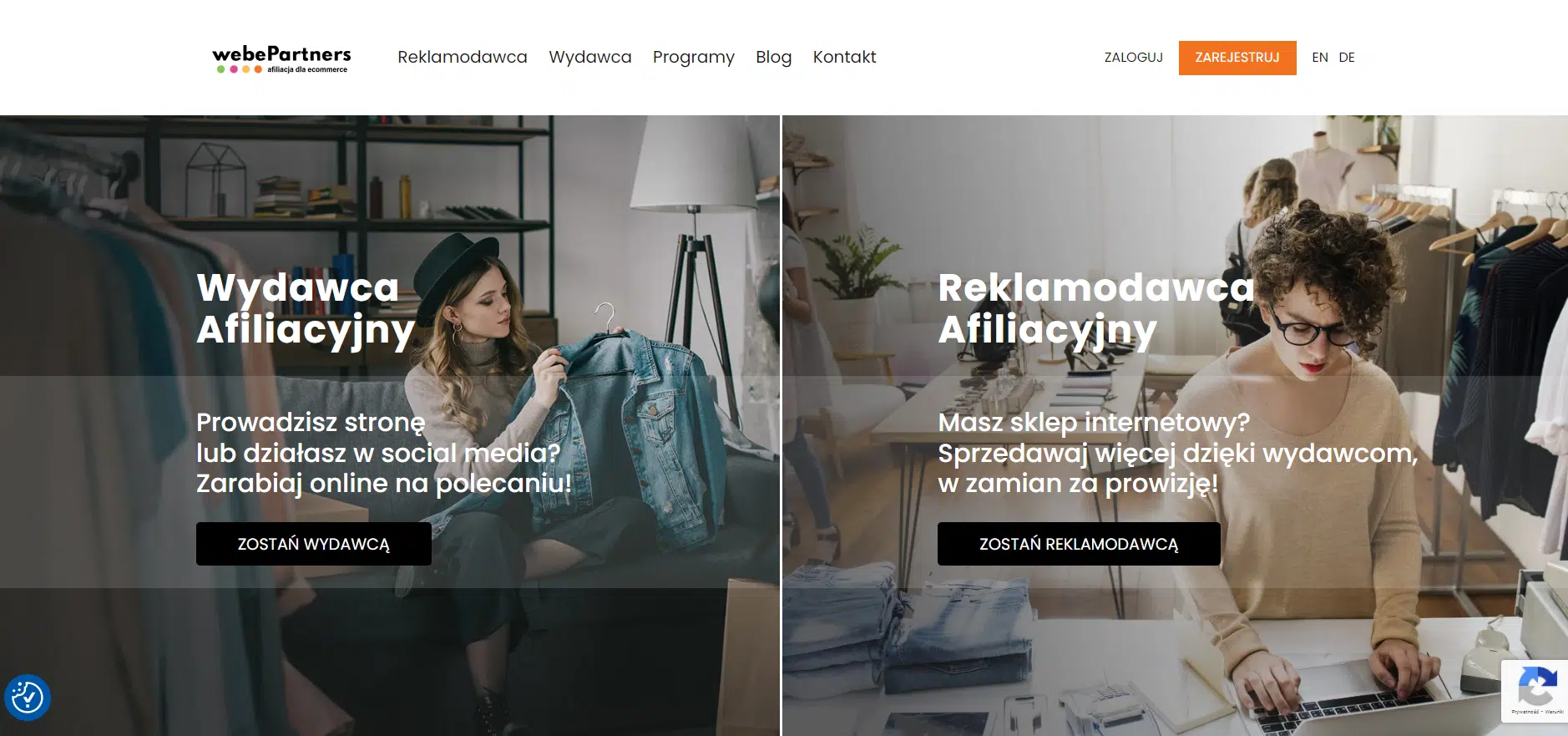 Platforma afiliacyjna WebePartners