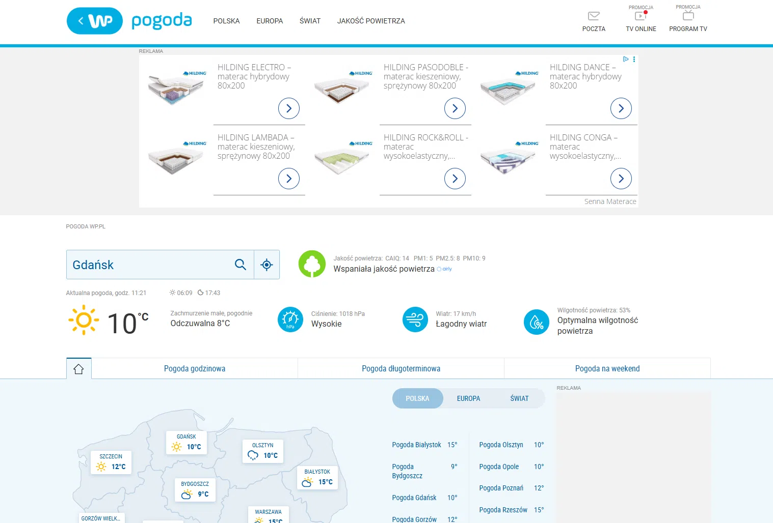 Przykład remarketingu Google Ads